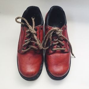 RARE Vintage Red Dr. Martens Shoes